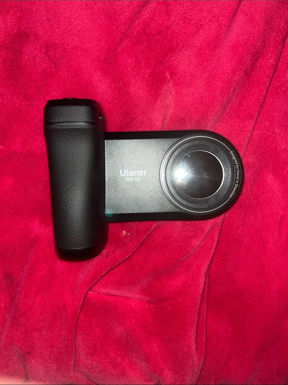 Ulanzi MA-35 Camera Hand Grip with Lens Holder - Black